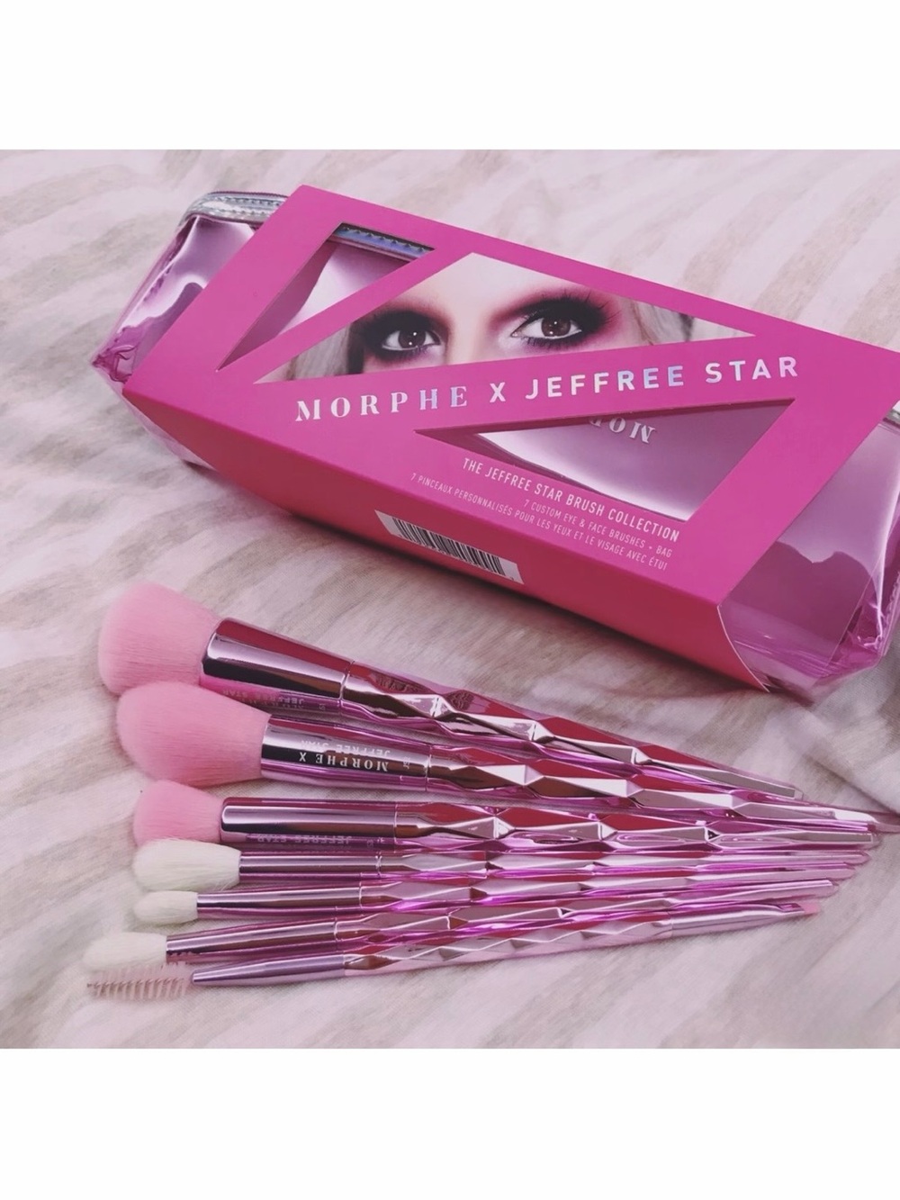 Morphe x Jeffree Star - the Jeffree Star Brush Collection 7pc eye & face brushes